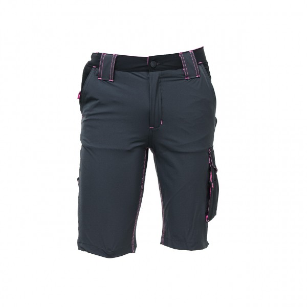 Short de travail U-Power avec poches flottantes Mercury Lady femme gris taille S