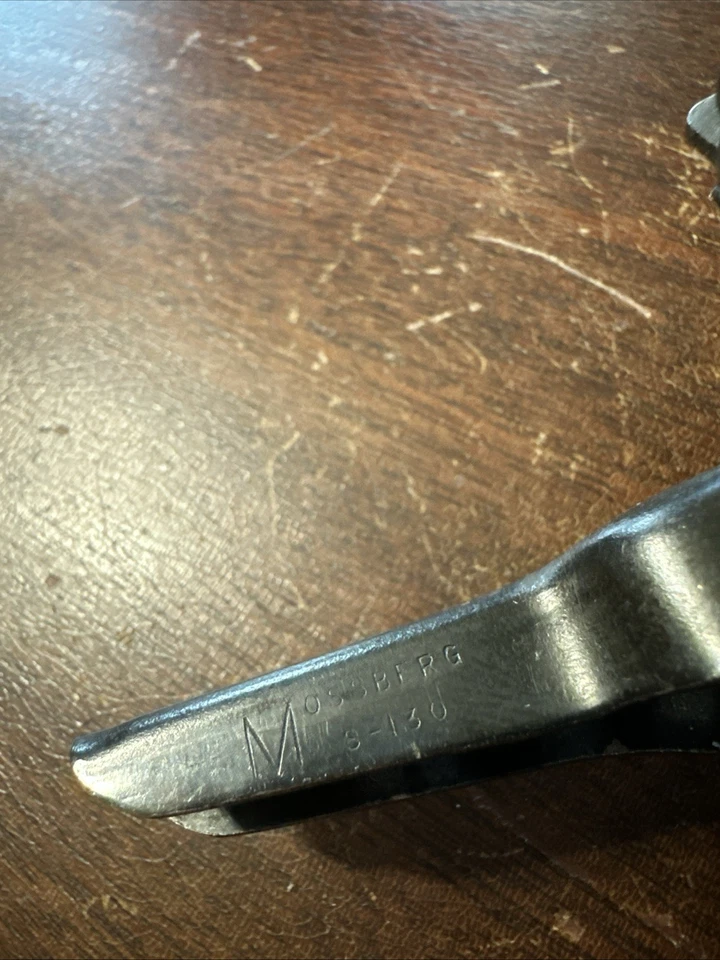 Mossberg S-130 型号 42 44 46 复古可调节后窥视器 ~ 无螺丝 — 第 2/4 张图片