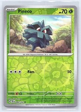 PINECO 002/162 REVERSE HOLO TEMPORAL FORCES POKEMON TCG CARD