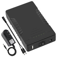 Rechargeable 12V 6000mAh/5V 12000mAh DC Output Lithium ion Battery...