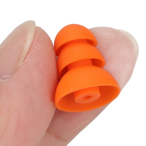 .›Silicone Eartips Triple Flange Ear Tip Silicone Earbud Tips Replacement - Picture 5 of 24