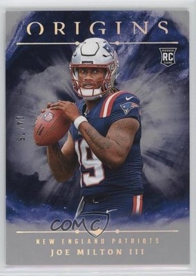 2024 Panini Origins Rookies Silver 4/75 Joe Milton III #134 Rookie RC 0vz7