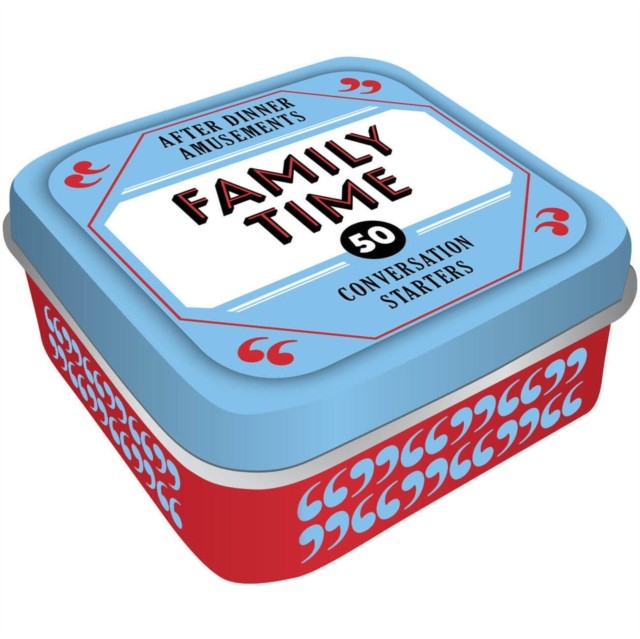 After Dinner Amusements: Family Time : 50 Conversation Starters by Chronicle... - Image 5