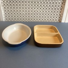 2 Emile Henry oven baking serving dishes 25cm