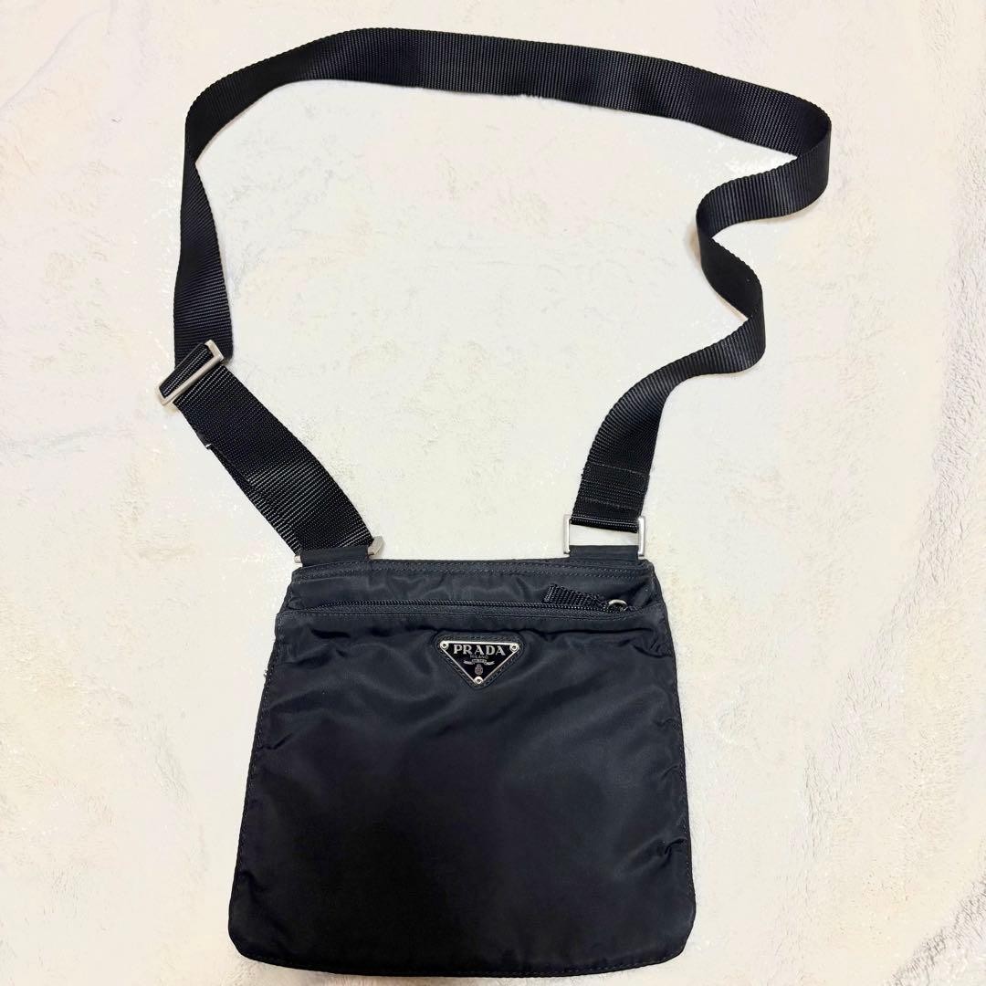 PRADA Tessuto Shoulder Bag Men s Women s Sacoche thumbnail 2