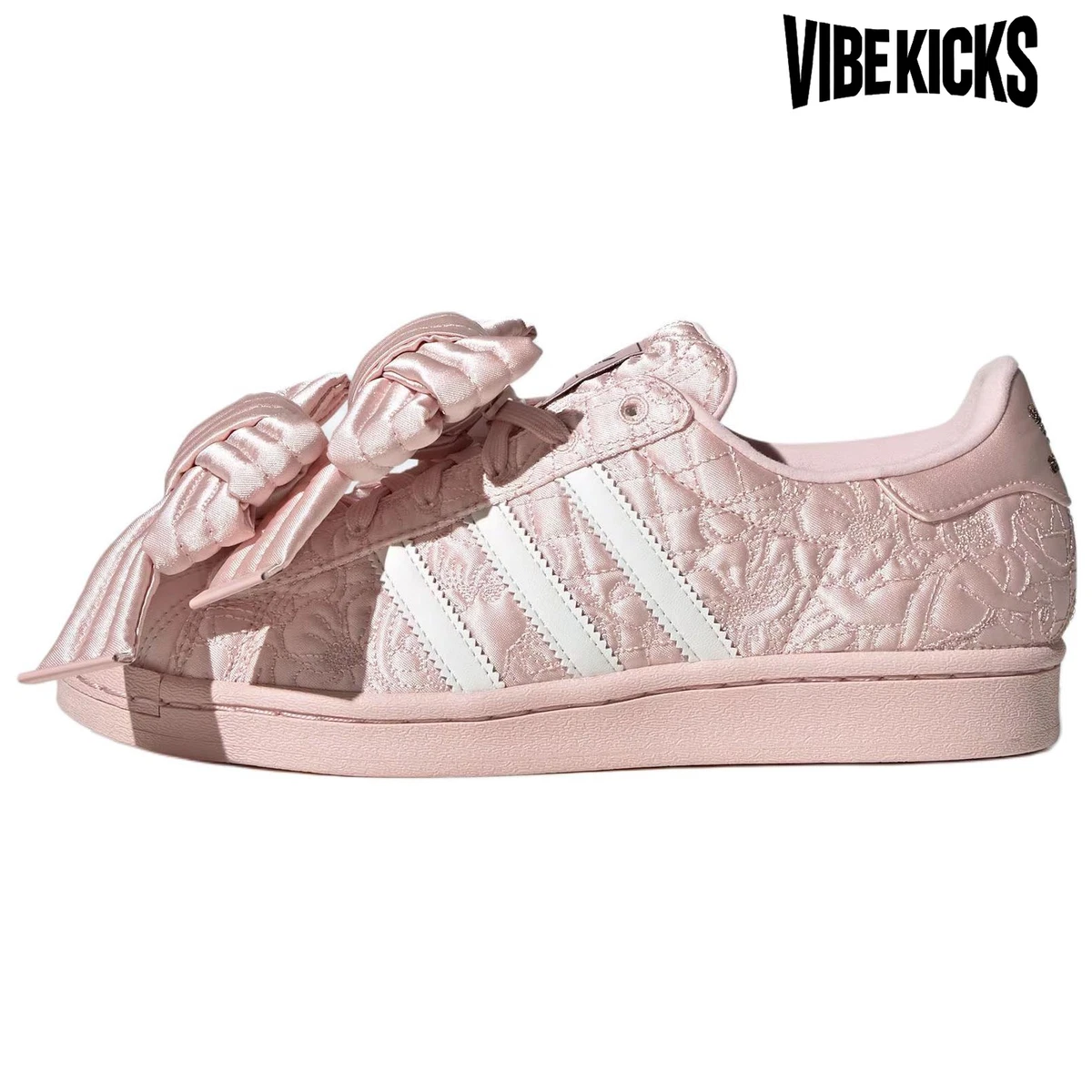 adidas gazelle silver green womens ADIDAS ORIGINALS Pink and cream Superstar II sneakers for women – Pavidas main image 0