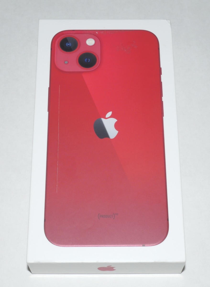 Apple iPhone 13 GSM+CDMA 128GB RED MLAA3LL/A OPEN BOX