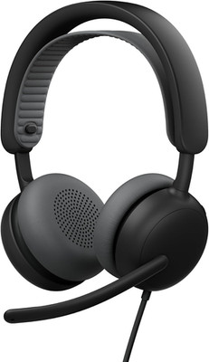Logitech Zone Wired 2 Noise Canceling Headset with Adaptive Hybrid - Black