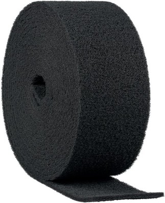 KLINGSPOR 260365 Schleifvliesrolle NRO 500 Länge 10 m Breite 100 mm medium schwa