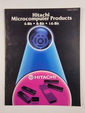 Vintage Original Hitachi Catalog Microcomputer Product Data Ad
