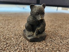 Peter Fagan Bronze Age Ltd 1970's Sitting Bear Hand-crafted Ornament