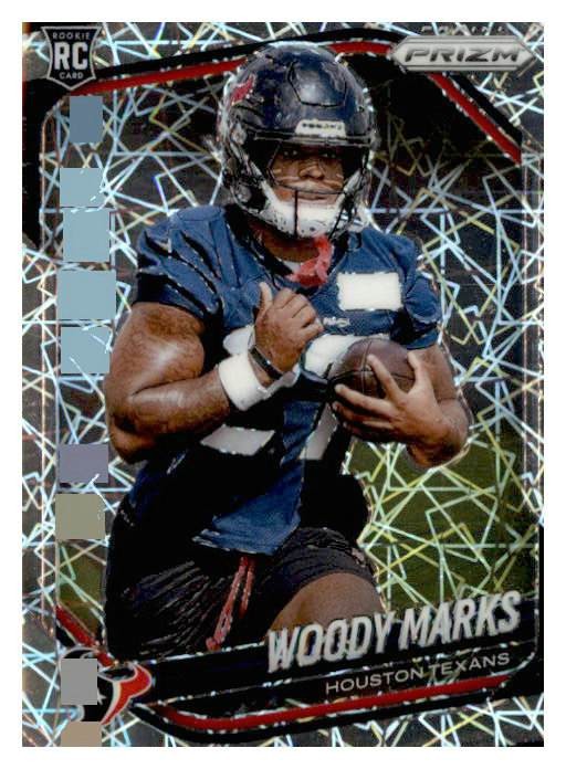 2025 Panini Prizm #395 Woody Marks Lazer