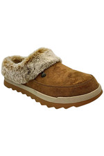 Skechers Bobs Cozy Chill Vegan Cozy Lined Slippers Brown