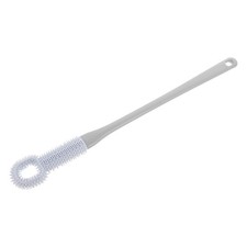Soft Silicone Foot Brush for Shower Toe Cleaner Dead Skin Remover Long Handle