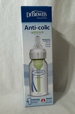 Dr. Brown's Options Anti-Colic Narrow Baby Bottle 4oz Level 1