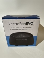 LectroFan ASM1020 EVO White Noise Sound Machine Black Slightly Used