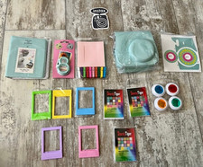 Fuji Instax Mini 8 9 11 12 Accessory Kit Bundle Case Album Frames Stickers More
