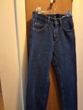 VNTG Lee Dark Blue Denim Jean Sz29x34 Which Appear To Be A VINTAGE INSPIRED.