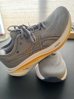 ASICS GEL-Nimbus 26 Running Shoes   Men s US 8   Gray   FF BLAST+ / PureGEL