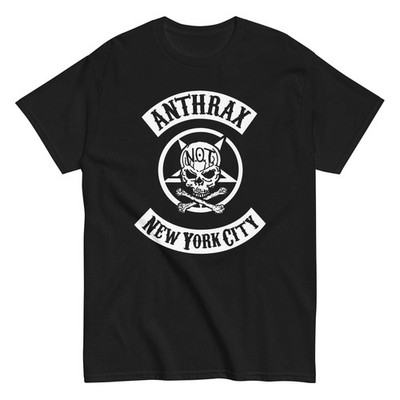 Anthrax New York City Officially Licensed Mens T Shirt Black