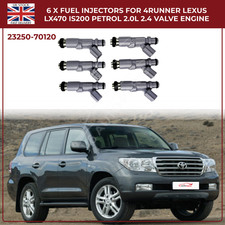 6 iniettori carburante originali 1999-2005 IS200 motore valvole benzina 2,0 L 2,4 #5