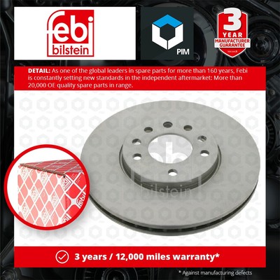 2x Brake Discs Pair Vented fits OPEL VECTRA C Front 02 to 09 285mm Set 0569003