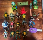 MASSIVE VINTAGE TMNT FIGURE LOT 🔥 Teenage Mutant Ninja Turtles 🐢