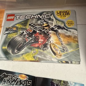 USED Lego Technic Bionicle Manuals LOT #8513,#8567, 8 Posters As Shown