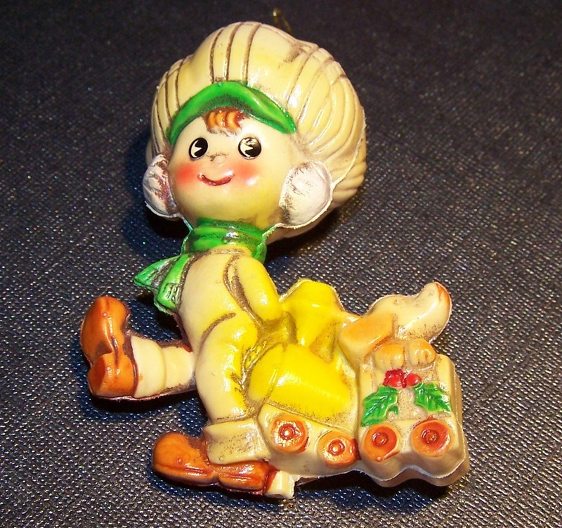 Vintage Plastic Christmas Decoration from Japan