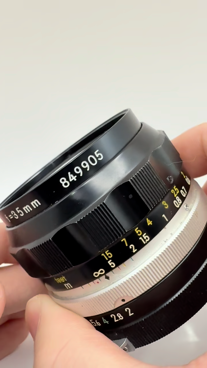 Near MINT] Nikon Nikkor O.C Auto Non Ai 35mm F2 Wide Angle MF Lens