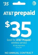 35 AT T Prepaid FAST REFILL DIRECT TO PHONE RECARGA R PIDA DIRECTA A TEL FONO