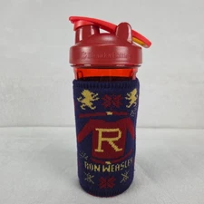 Harry Potter Gryffindor BlenderBottle Pro 28 Shaker Cup w/ Ron Weasley Sleeve