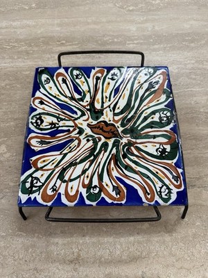 Salvador Dali The Catalan Suite Kiss of Fire Ceramic Tile 1954 Maurice Duchin***
