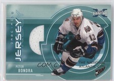 2002-03 ITG Be A Player Signature Series Game-Used Jersey 1/1 Peter Bondra 0c3