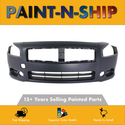 For 2009-2014 Nissan Maxima Front Bumper Painted to Match