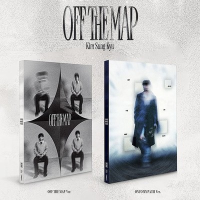 KIM SUNG KYU OFF THE MAP 6th Mini Album 2 Ver SET/2CD+2 Photo Book+6Card+2Poster