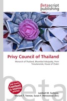 Lambert M. Surhone (U. A.) | Privy Council Of Thailand | Taschenbuch | Englisch