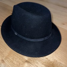 Mayser Trecking Hut Filz Schwarz Gr. 55 Filzhut Roberto