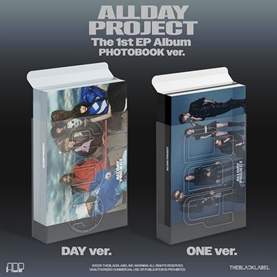 ALLDAY PROJECT 1st EP Album [ALLDAY PROJECT] Photobook DAY Ver. CD+P.Book+P.Card