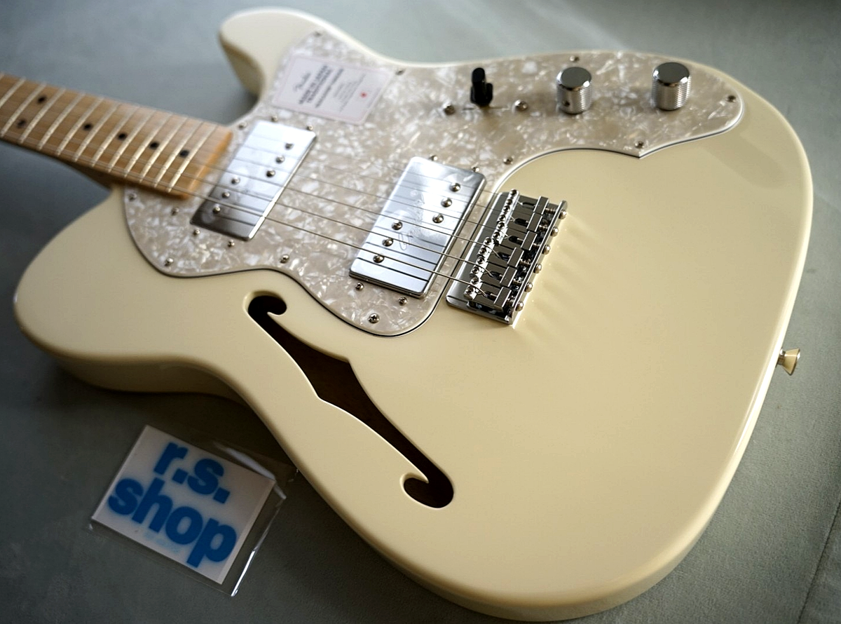 Fender Made in Japan Traditional 70s Telecaster Thinline Olympic