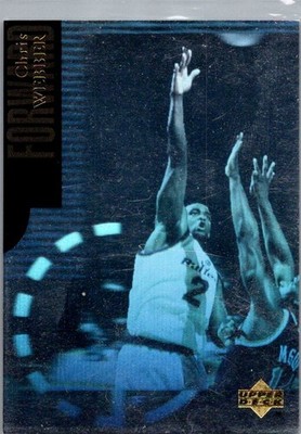 1995 Collector's Choice Italian I - Special Edition Holograms #H9 Chris Webber