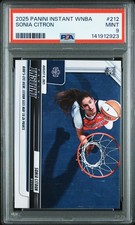 2025 PANINI INSTANT WNBA #212 SONIA CITRON PSA 9