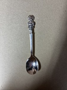 Campbell's Soup International Silver Plate Co. Soup Spoon - Girl - Vintage