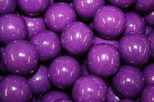 GUMBALLS PURPLE 25mm or 1 inch 114 count , 2LBS