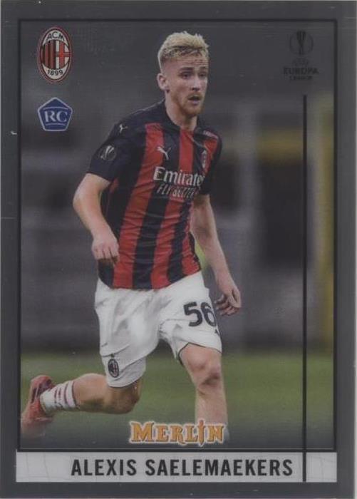 2020-21 Topps Merlin Collection Chrome UCL Alexis Saelemaekers #15 - 1 of 1