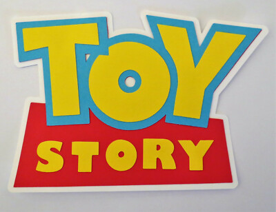 Toy Story Title Paper Piecing Die Cut Scrapbook Embellishement