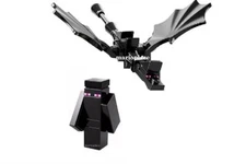 LEGO Minecraft Micromob 1 Enderman & 1 Ender Dragon Minifigures from 21107 NEW