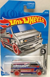 hot wheels chrome van