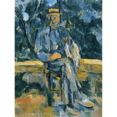 Paul Cezanne Portrait De Paysan Leinwand Kunstdruck Poster