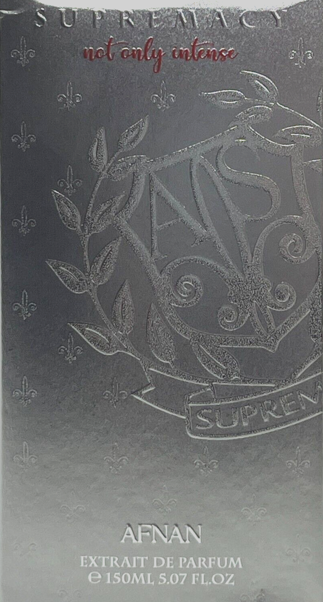 AFNAN SUPREMACY NOT ONLY INTENSE EXTRAIT DE PARFUM SPRAY 5.0 Oz